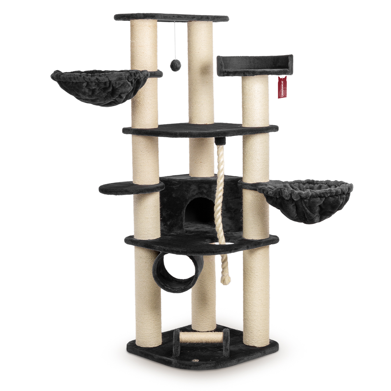 Wagner Kratzbäume Wagner Canadian Cat Company Kratzbaum Dawson anthrazit