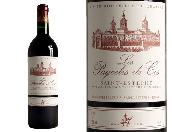 Les Pagodes de Cos 2009 Bordeaux Saint-Estèphe