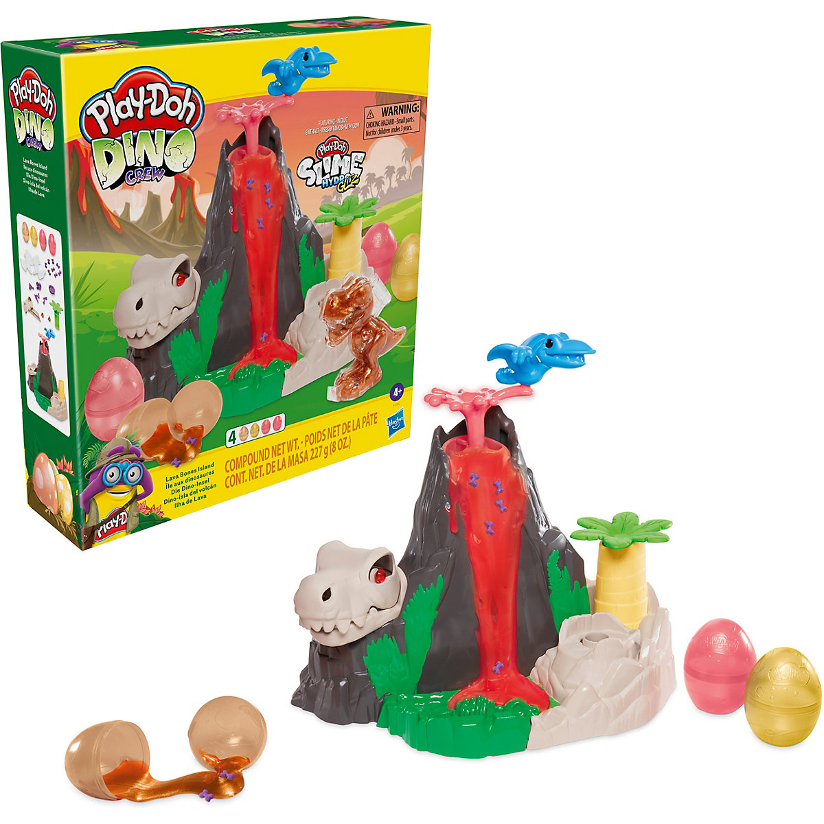 Play-Doh Slime Dino Crew Die Dino-Insel Vulkan