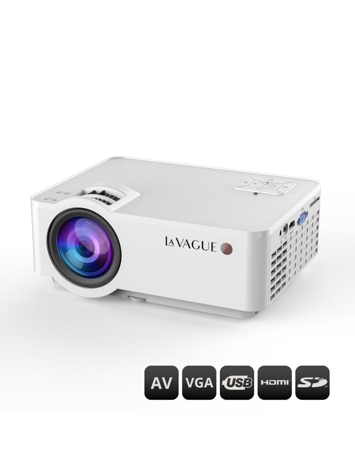 LA VAGUE LV-HD320 BUNDLE LED-Projektor inkl. LV-STA100FP in weiß günstig kaufen onesize