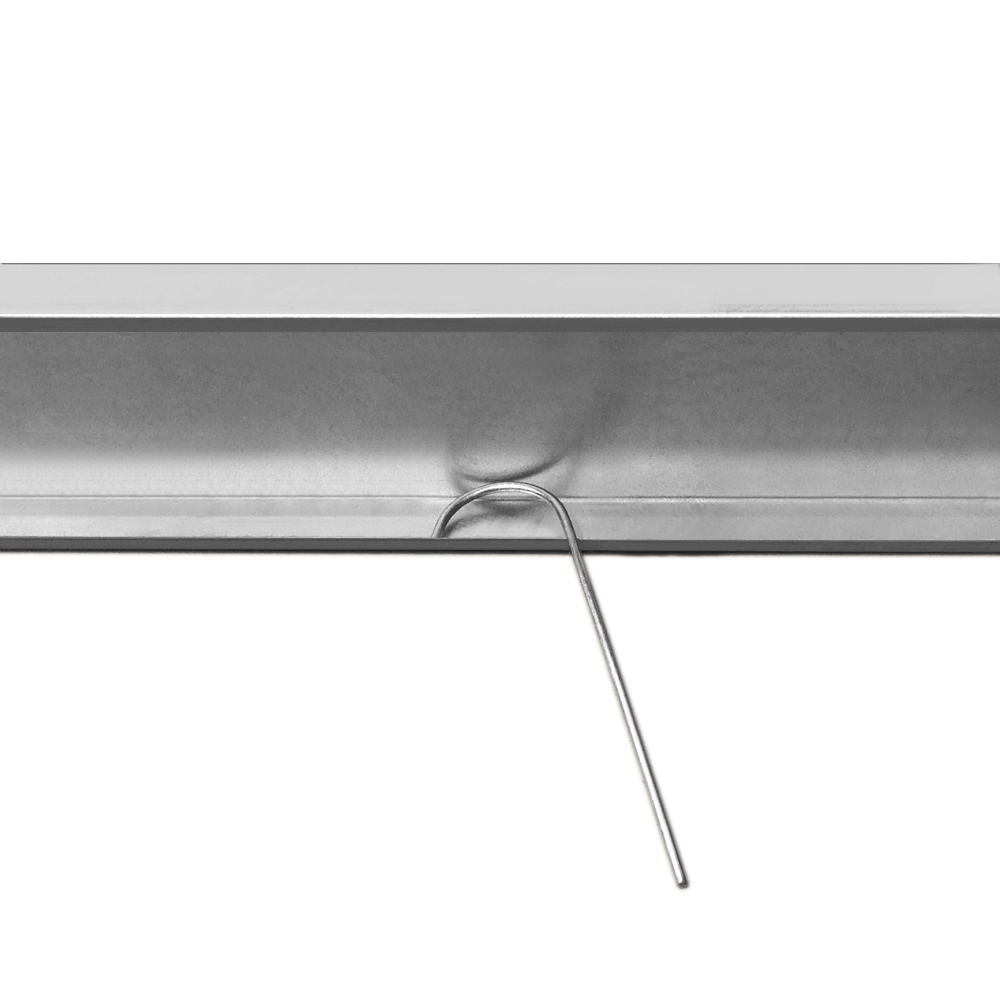 Gardebruk Stahlfundament verzinkt 190x122x12cm - für Anlehngewächshaus