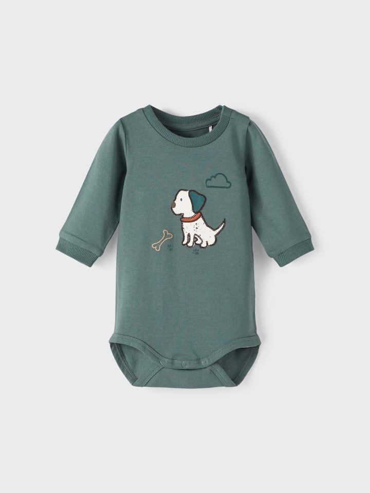 name it Langarmbody in balsam green günstig kaufen 50