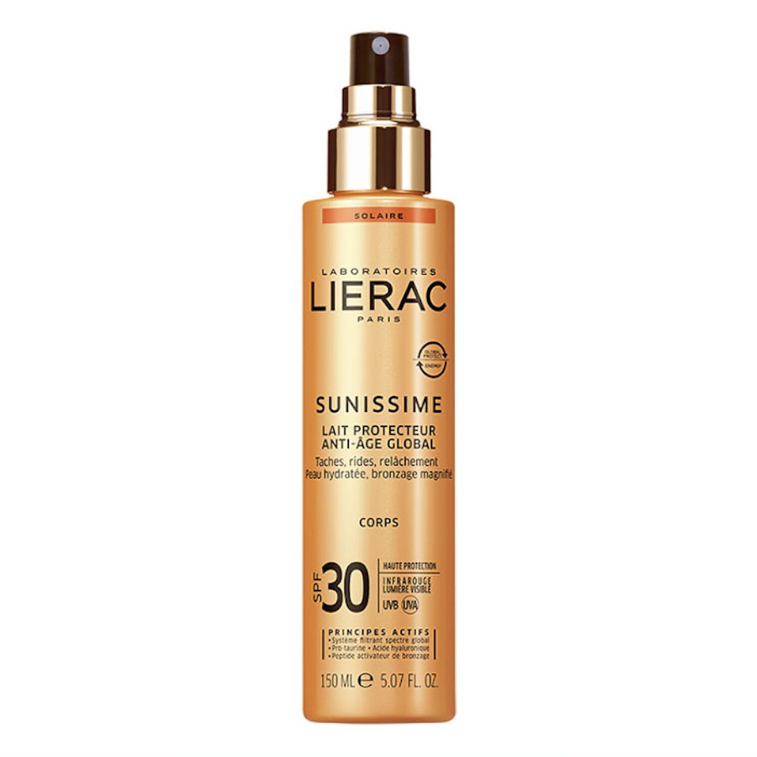 Lierac Sunissime Lait Protecteur SPF30 Anti-Âge Global Solaire 150 ml