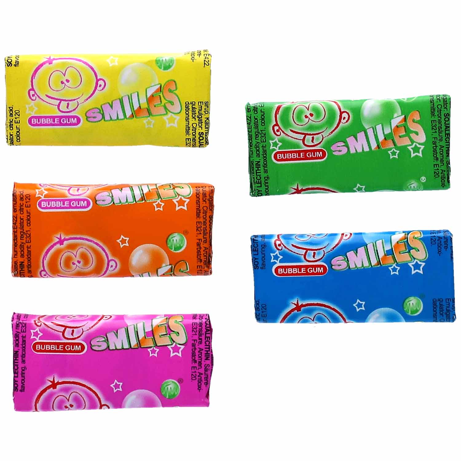 Sweet Flash Bubble Gum & Tattoos 125g