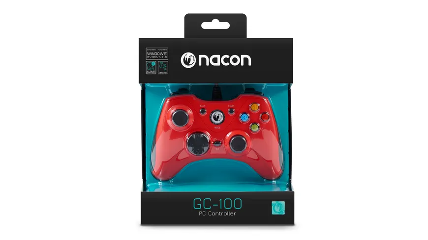 NACON PC Gaming Controller GC-100XF [red]