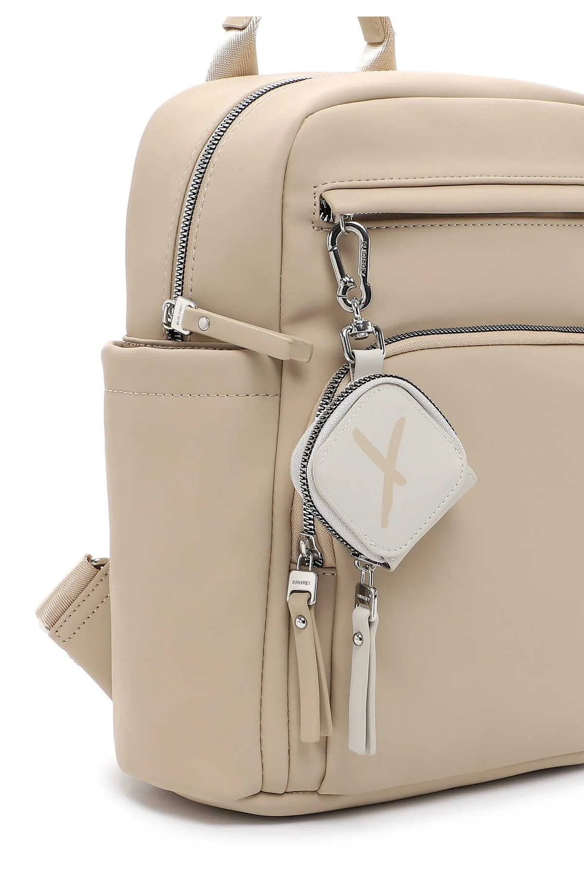 SURI FREY  Rucksack - Beige - Unifarben