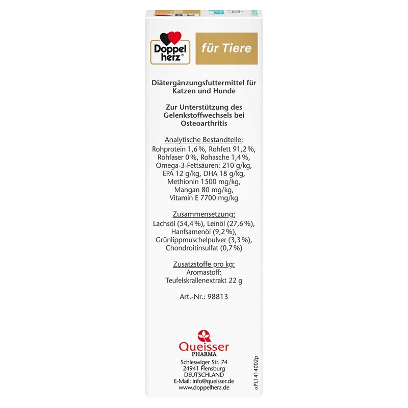 Doppelherz Ergänzungsfutter & Aufzucht Doppelherz Gelenk Öl Omega-3 250ml