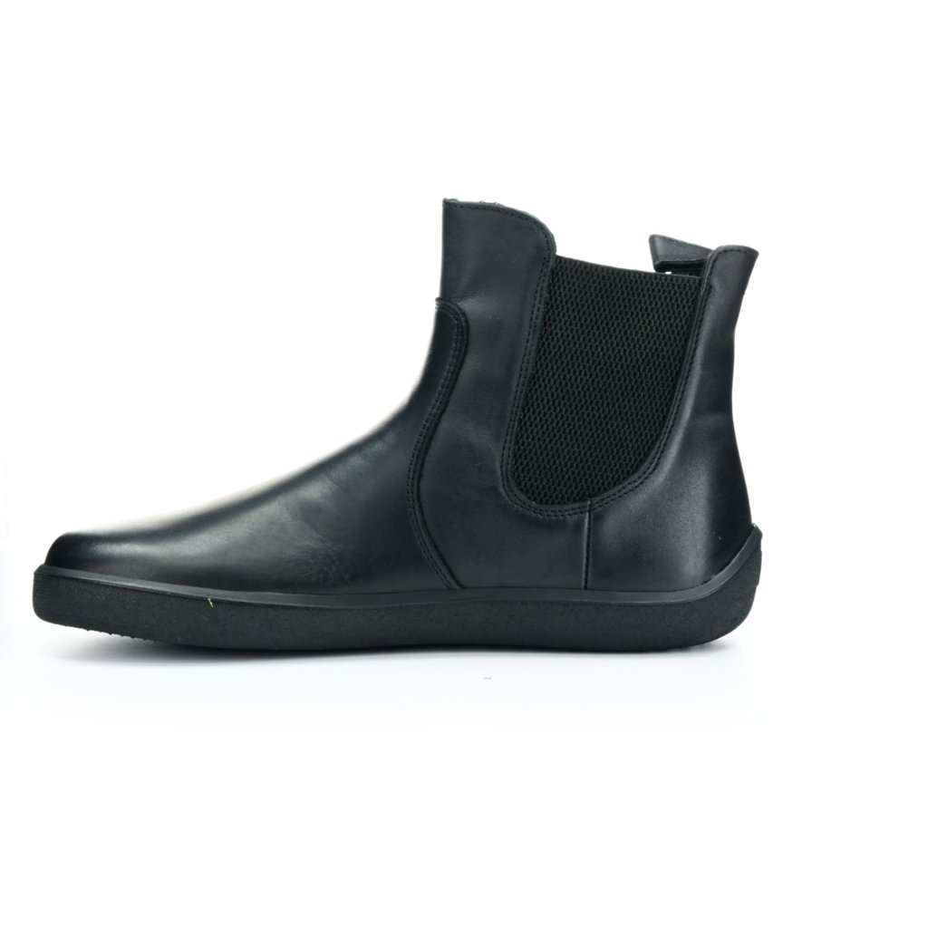 Be Lenka Entice Neo All Black  Chelsea Barfußschuhe