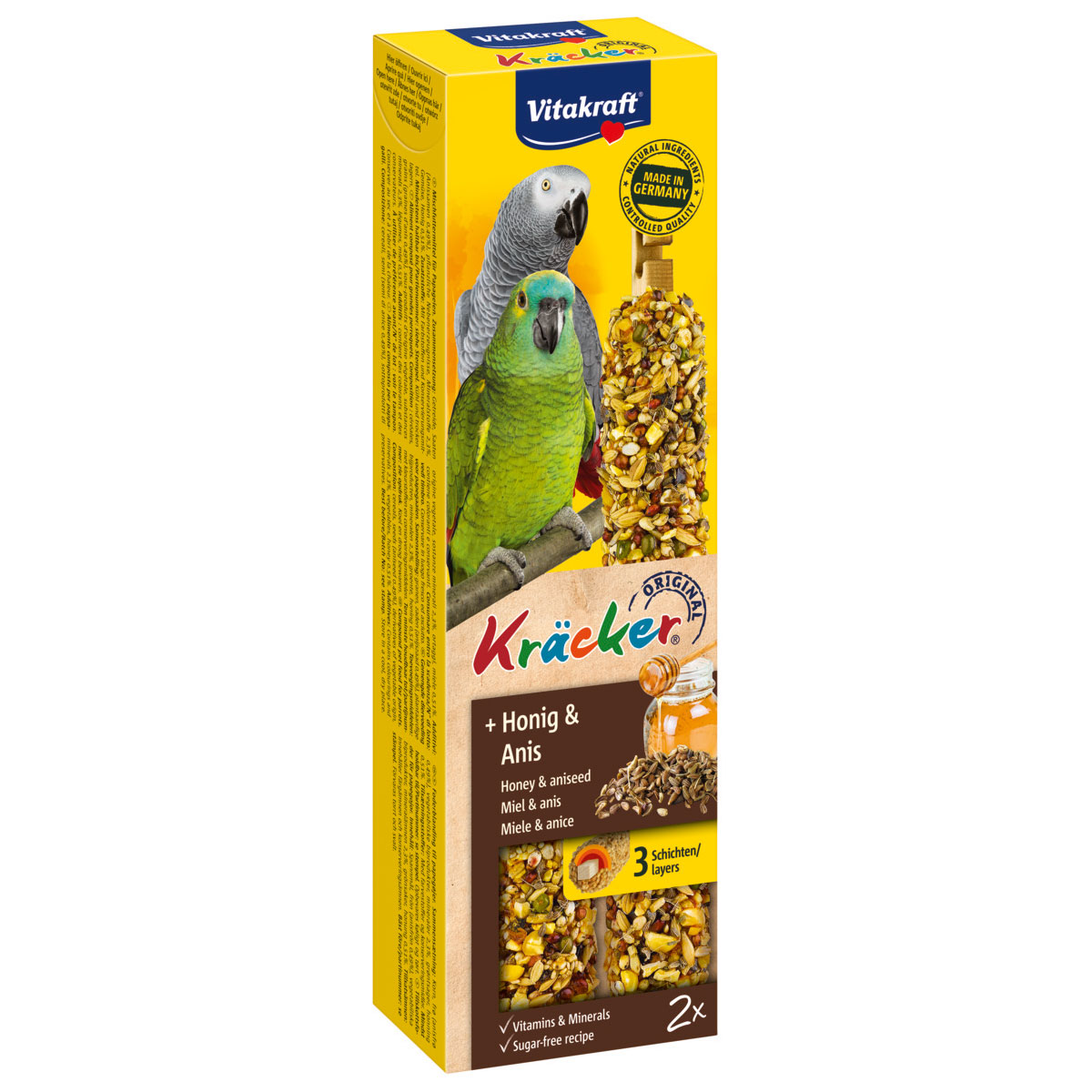 Vitakraft Kräcker Honig-Anis für Papageien kaufen