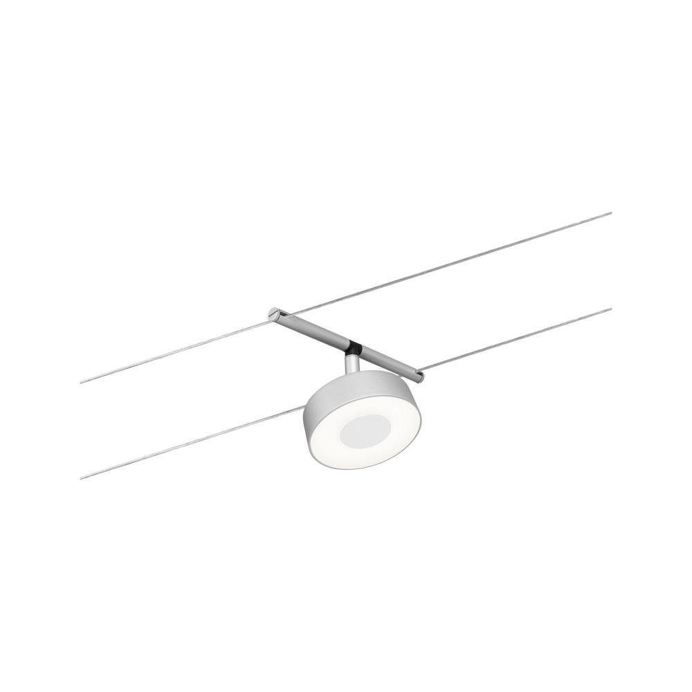 Paulmann Deckenleuchte LED Seilsystem Basisset Circle in Chrom-matt und Chrom 5x 5W 900lm, keine Angabe, Leuchtmittel enthalten: Ja, fest verbaut, LED, warmweiss, Seilsystem