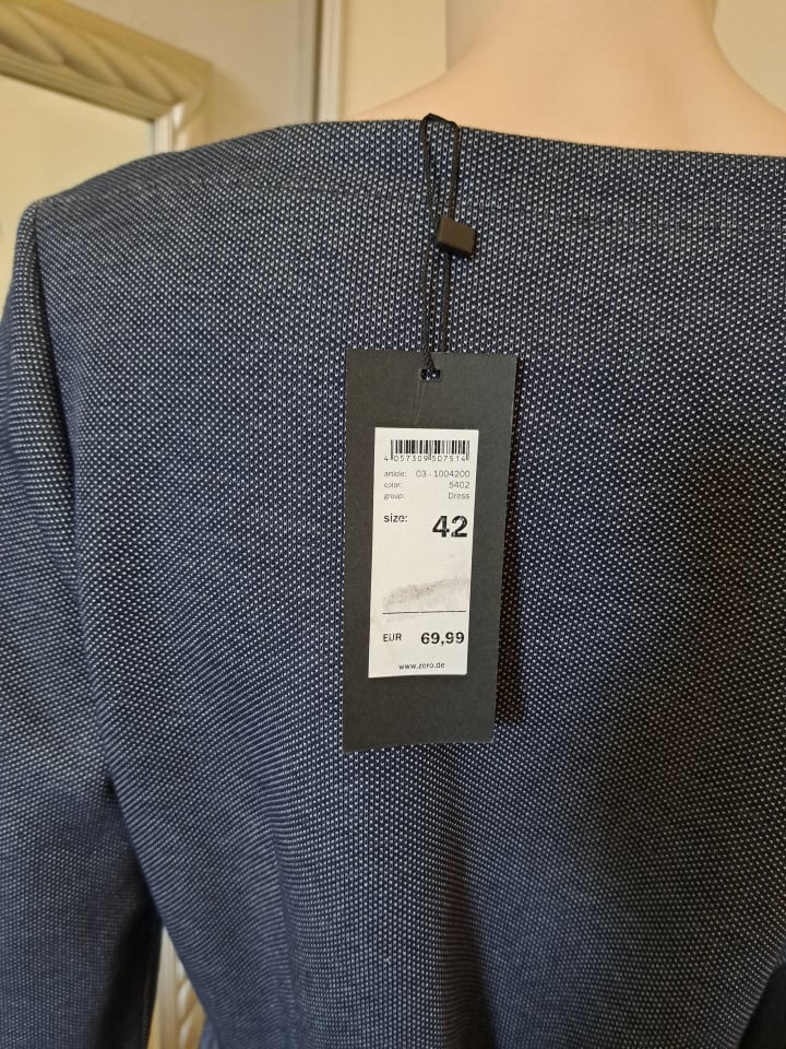 Zero Kleid in Dunkelblau günstig kaufen 42