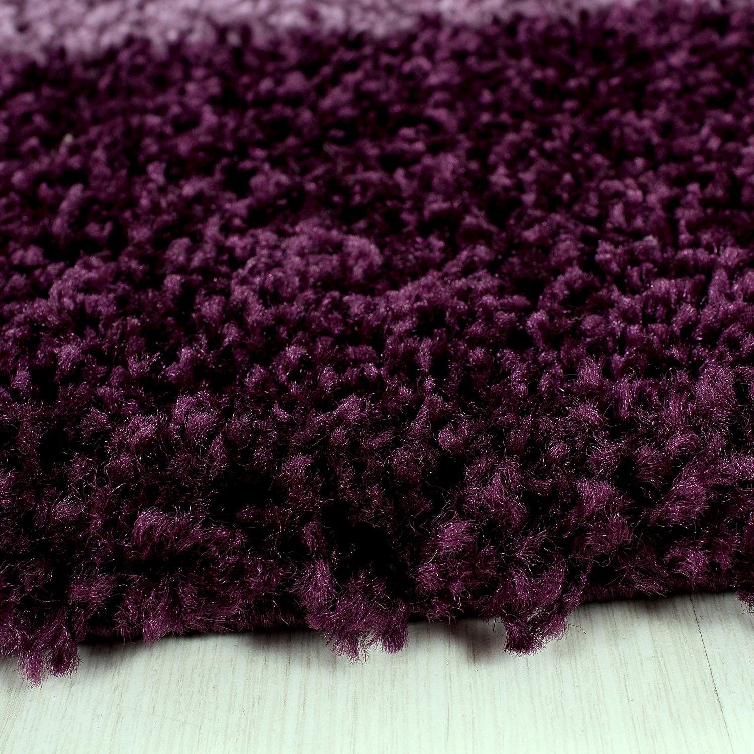 Hochflor-Läufer Life Shaggy 1503, Ayyildiz Teppiche, rechteckig, Höhe: 30 mm, 80cm x 250cm (BxL)