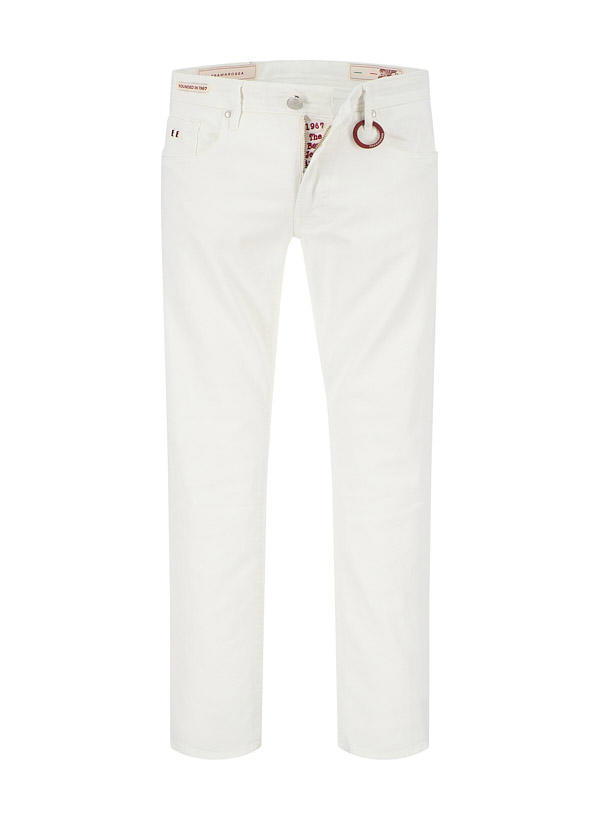 tramarossa, Jeans Michelangelo, Baumwoll-Stretch, white raw