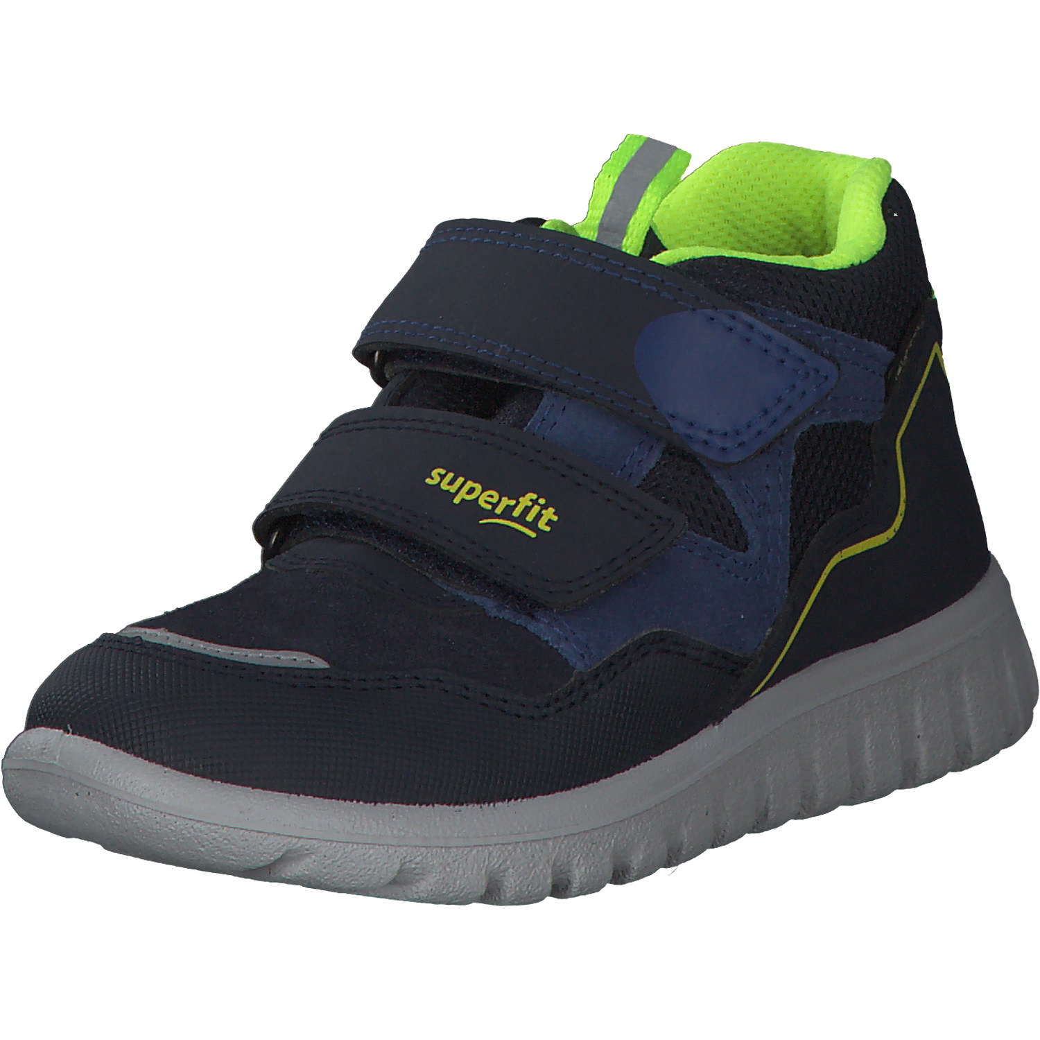 Superfit SPORT7 MINI 06201, Halbschuhe (Kinder), Kinder, BLAU/GELB