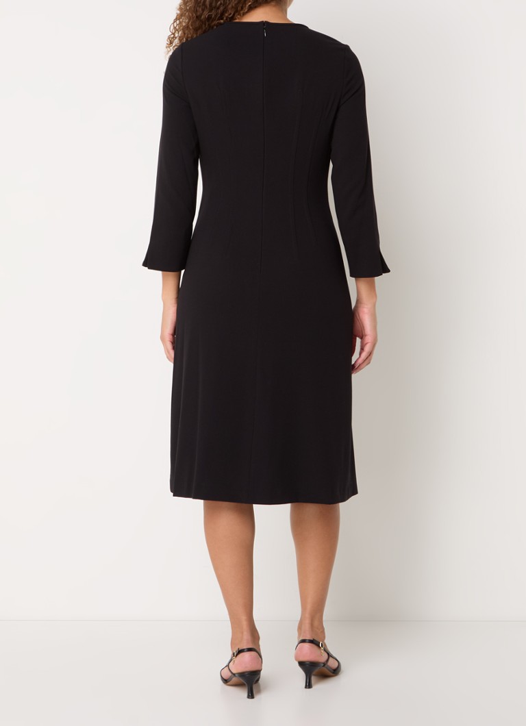 Vestido midi Marsha de Hobbs con botones decorativos