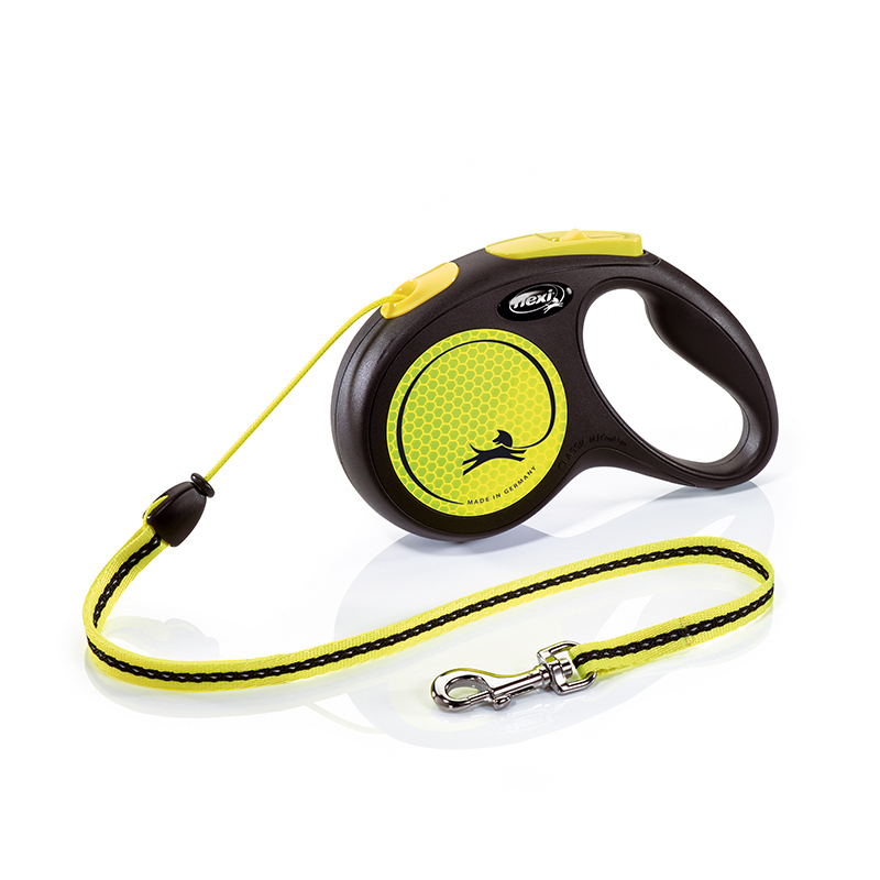 Flexi Hundeleinen Flexi New Neon Seil neon M, 5 m