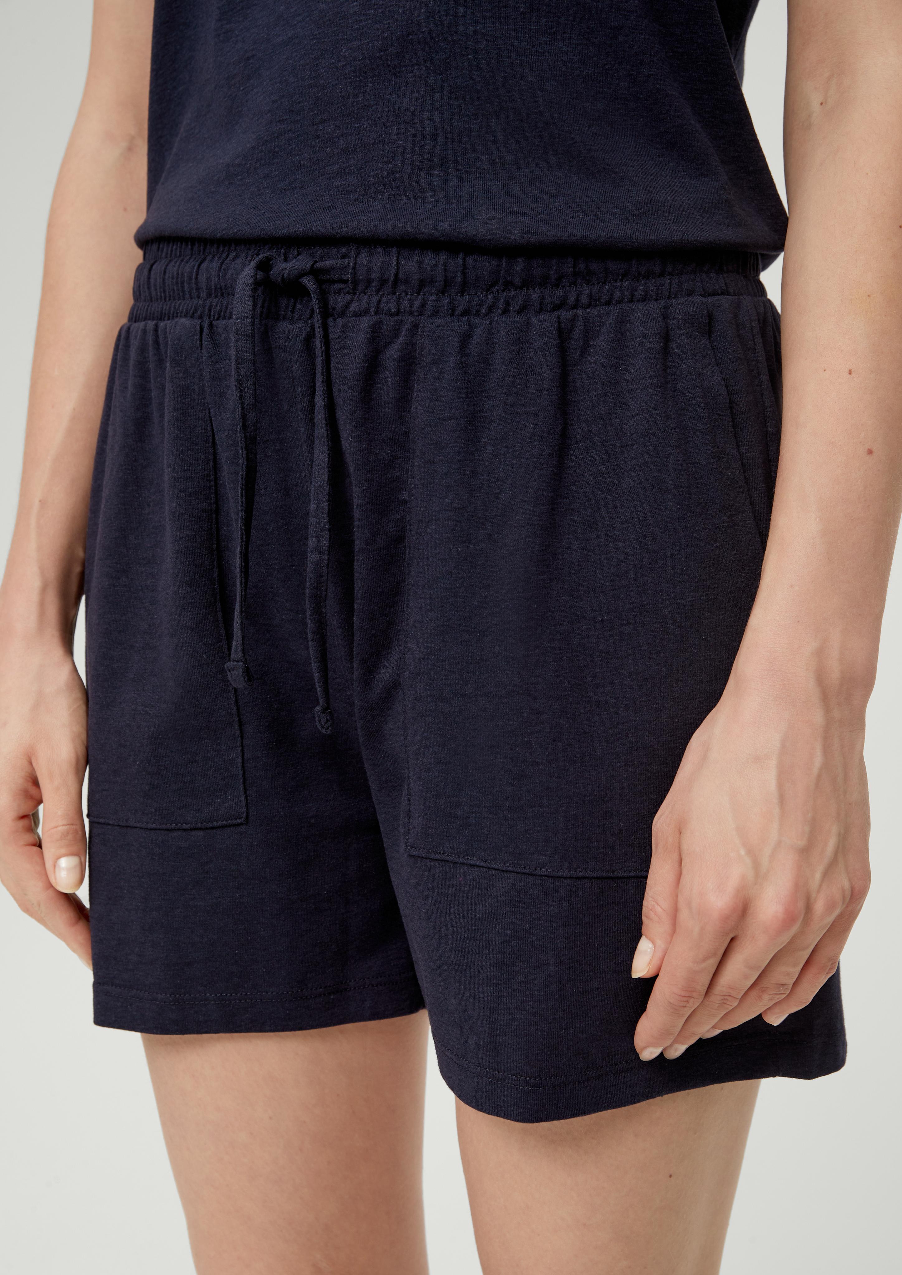 Regular: Melierte Shorts aus Baumwollmix  2132037-5959