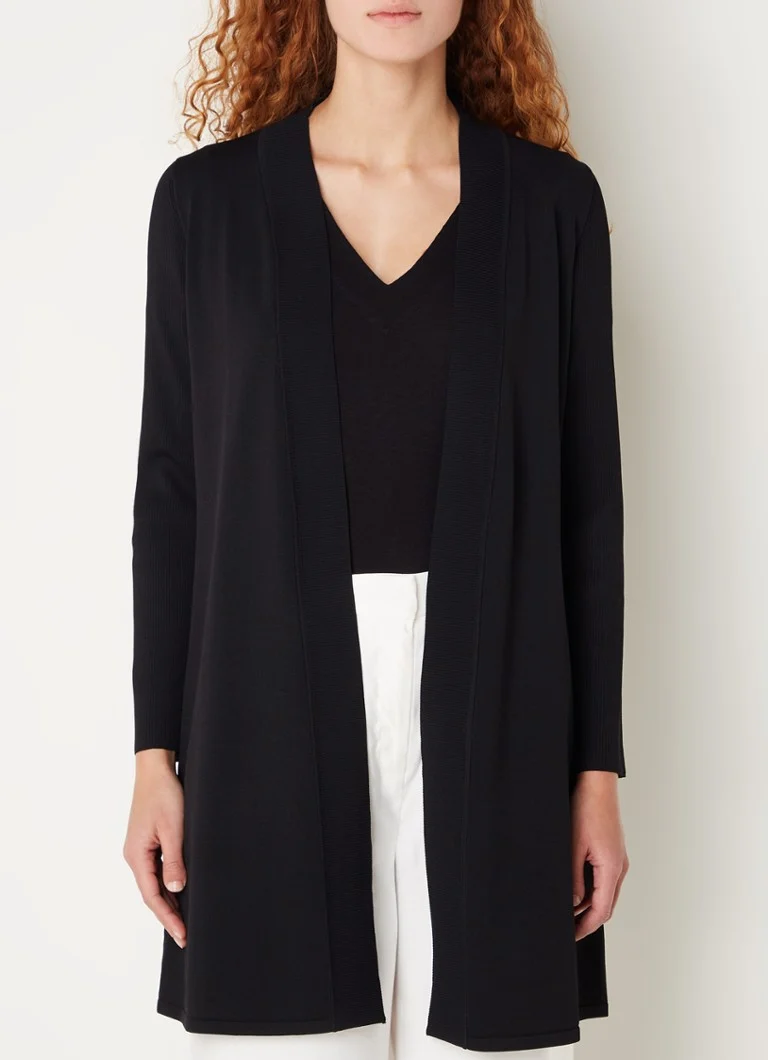 Cardigan Phase Eight Lauren cu crăpături și talie elastică
