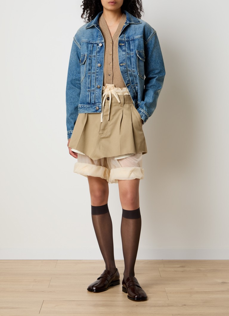 Chaqueta vaquera Maison Margiela con bolsillos en el pecho