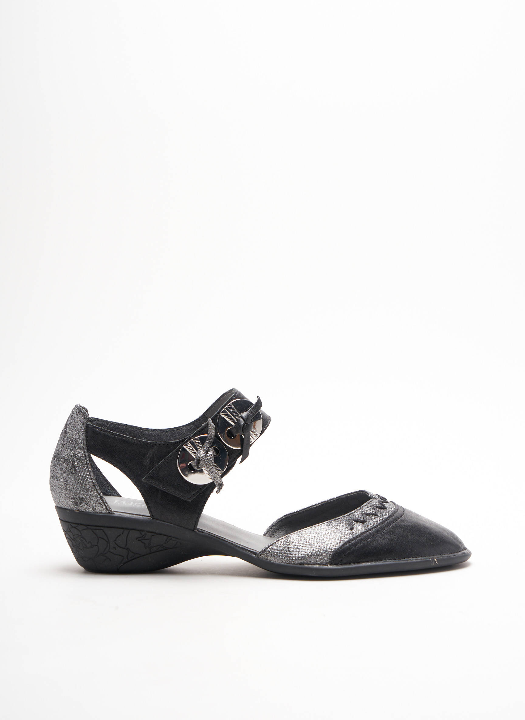 Fugitive By Francesco Rossi Sandales Nu Pieds Femme couleur noir