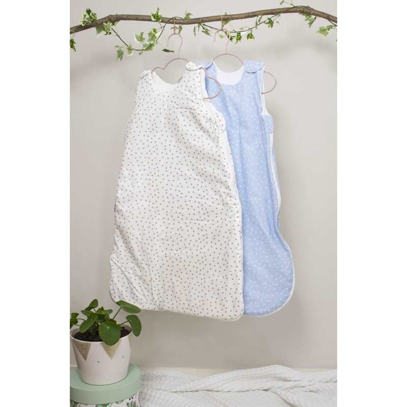 Gigoteuse Hiver Coton Bio à motifs étoiles Naissance