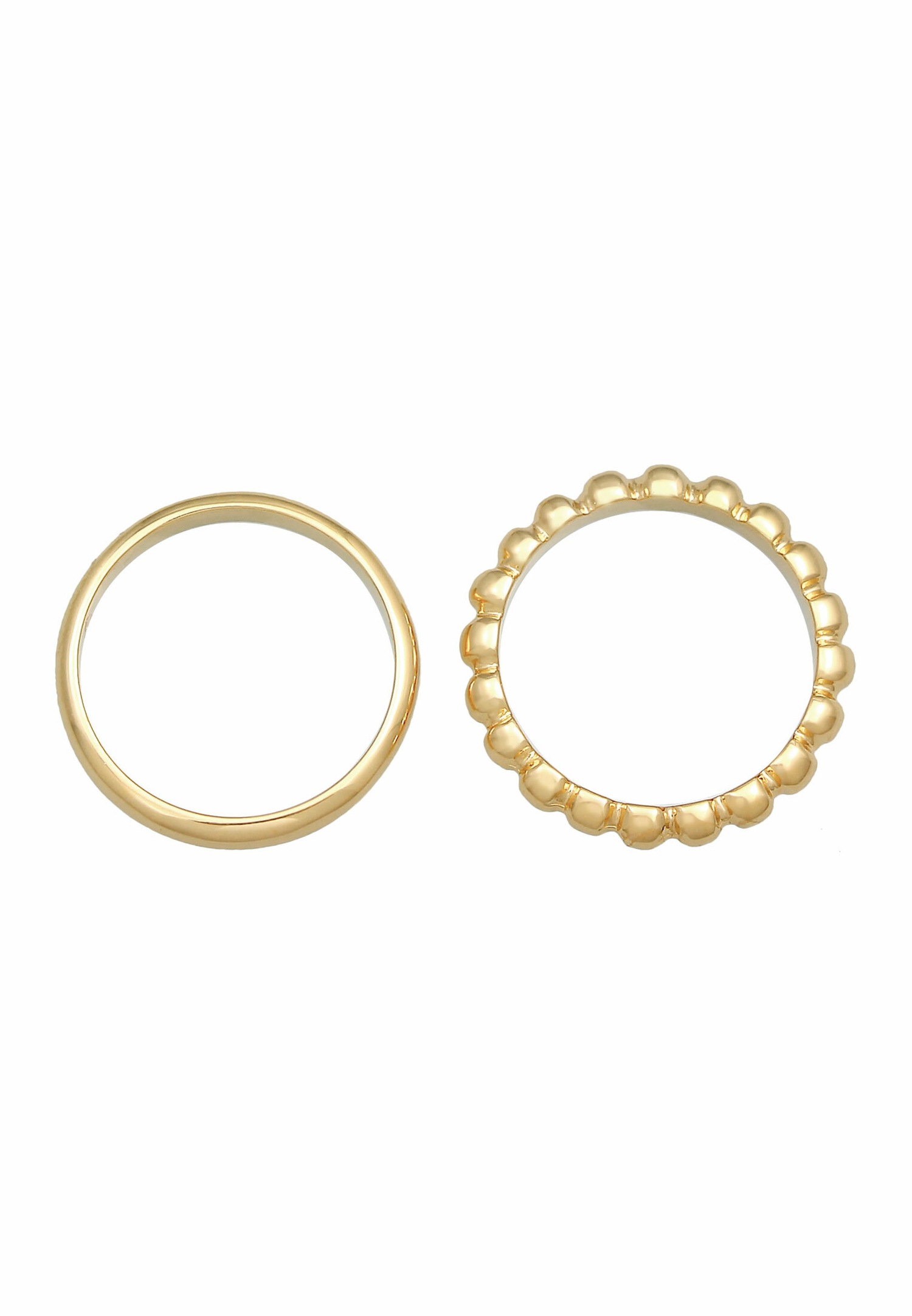 Ženski prstan Elli Duo Basic Ball Trend Basic iz srebra 925
