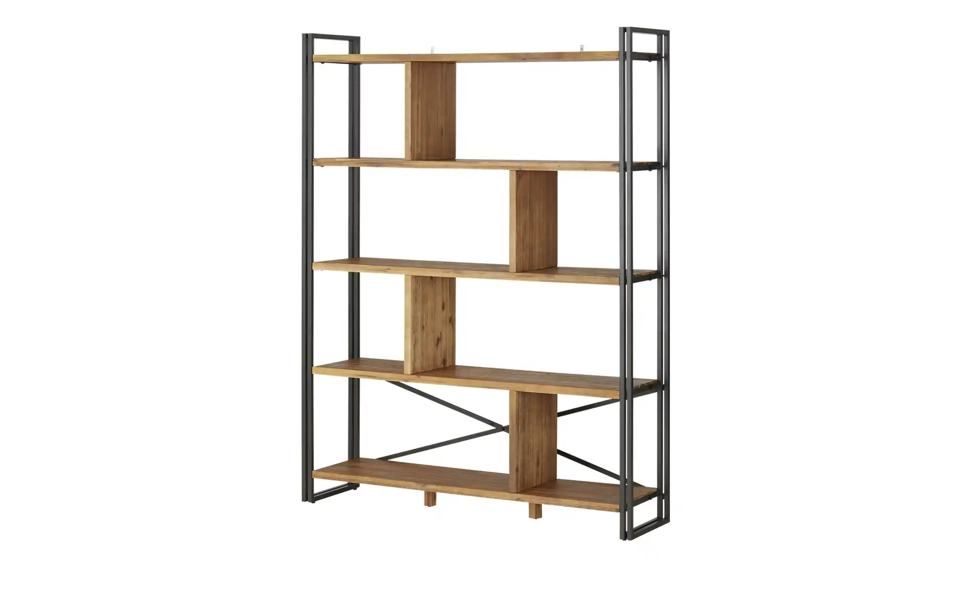 Bücherregal Aus massivem Akazienholz