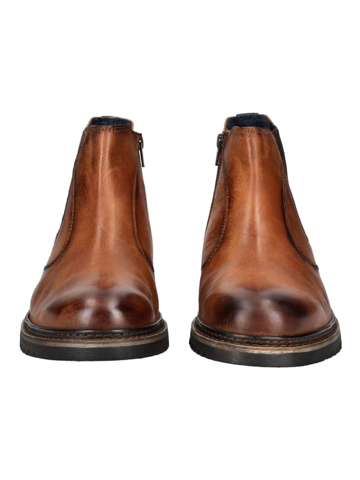 Bugatti Stiefelette in Cognac günstig kaufen