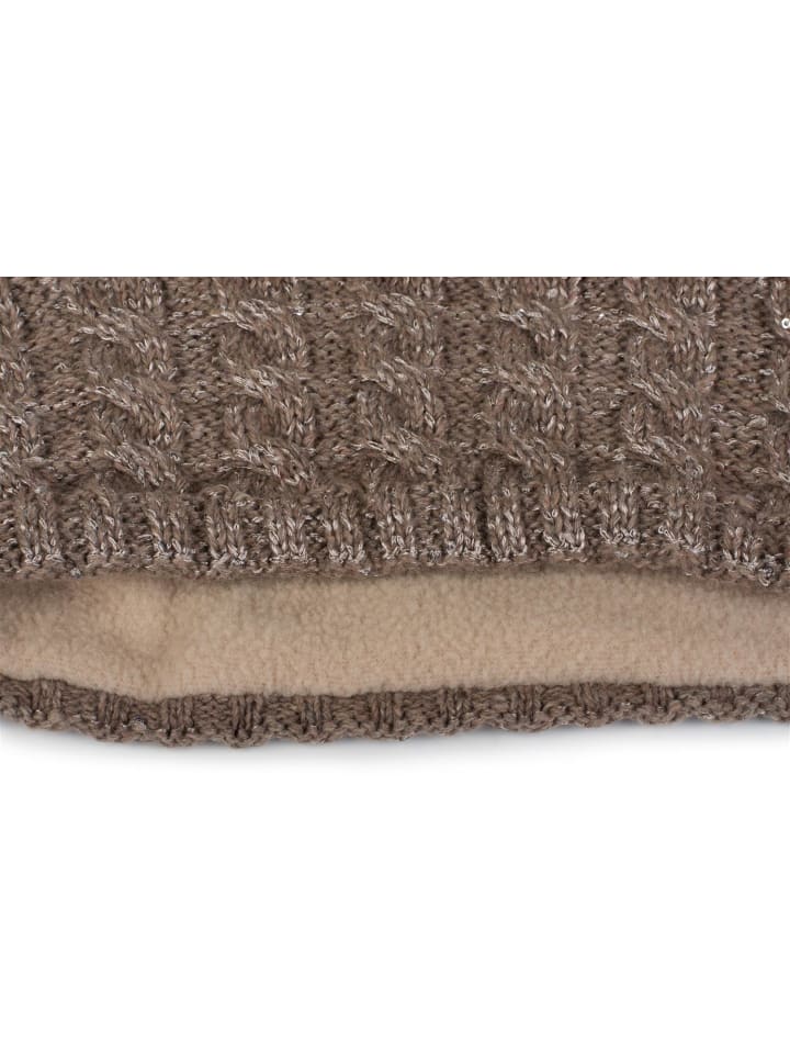 styleBREAKER Strick Stirnband in Braun günstig kaufen onesize