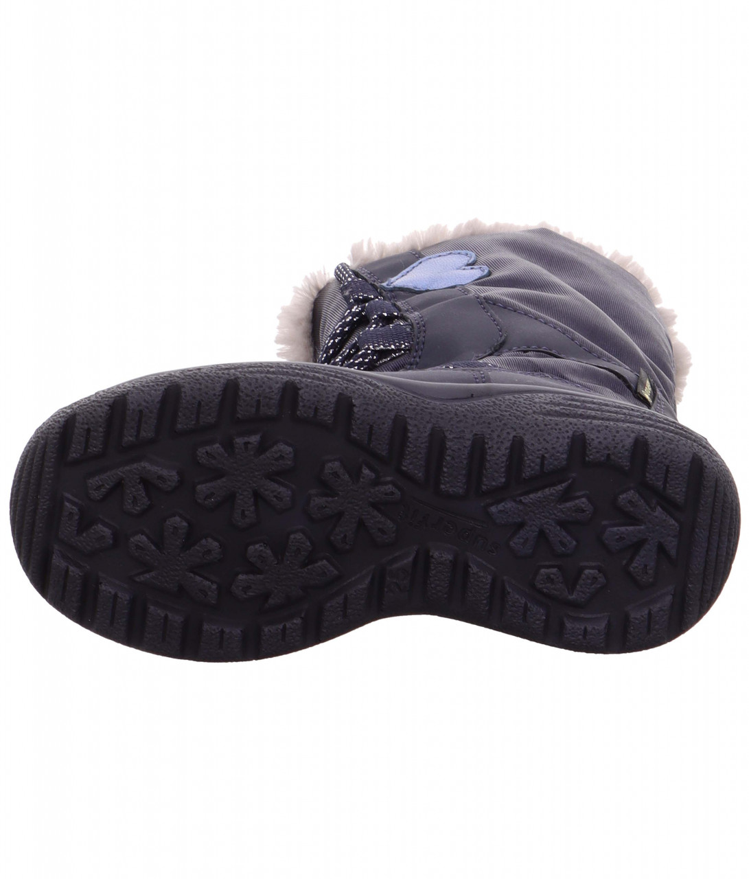 CRYSTAL - BlauStiefel mit Reißverschluss