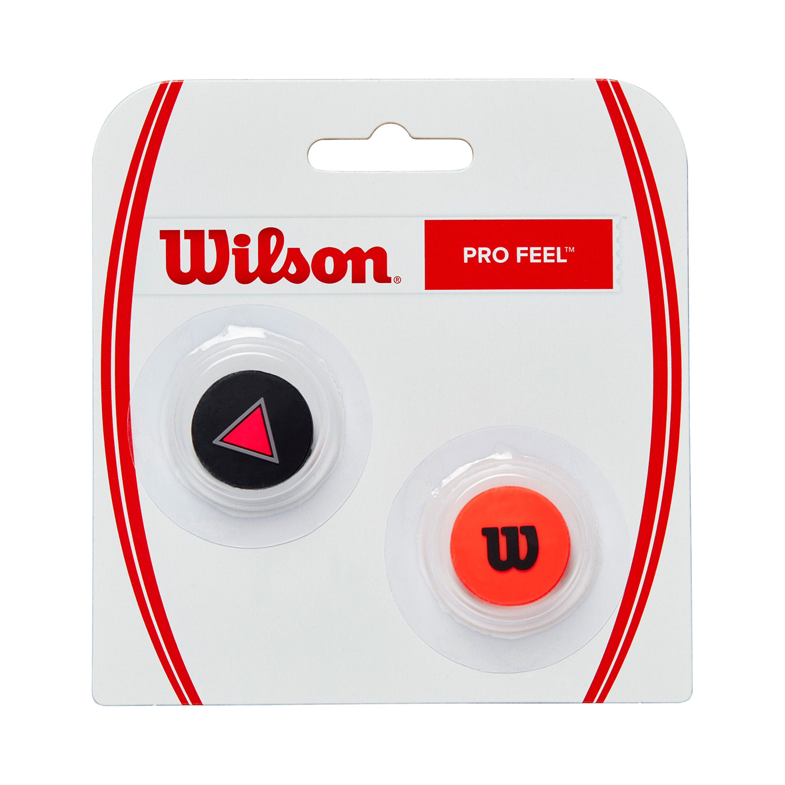 Pro Feel Clash Dämpfer 2er Pack - Schwarz, Rot