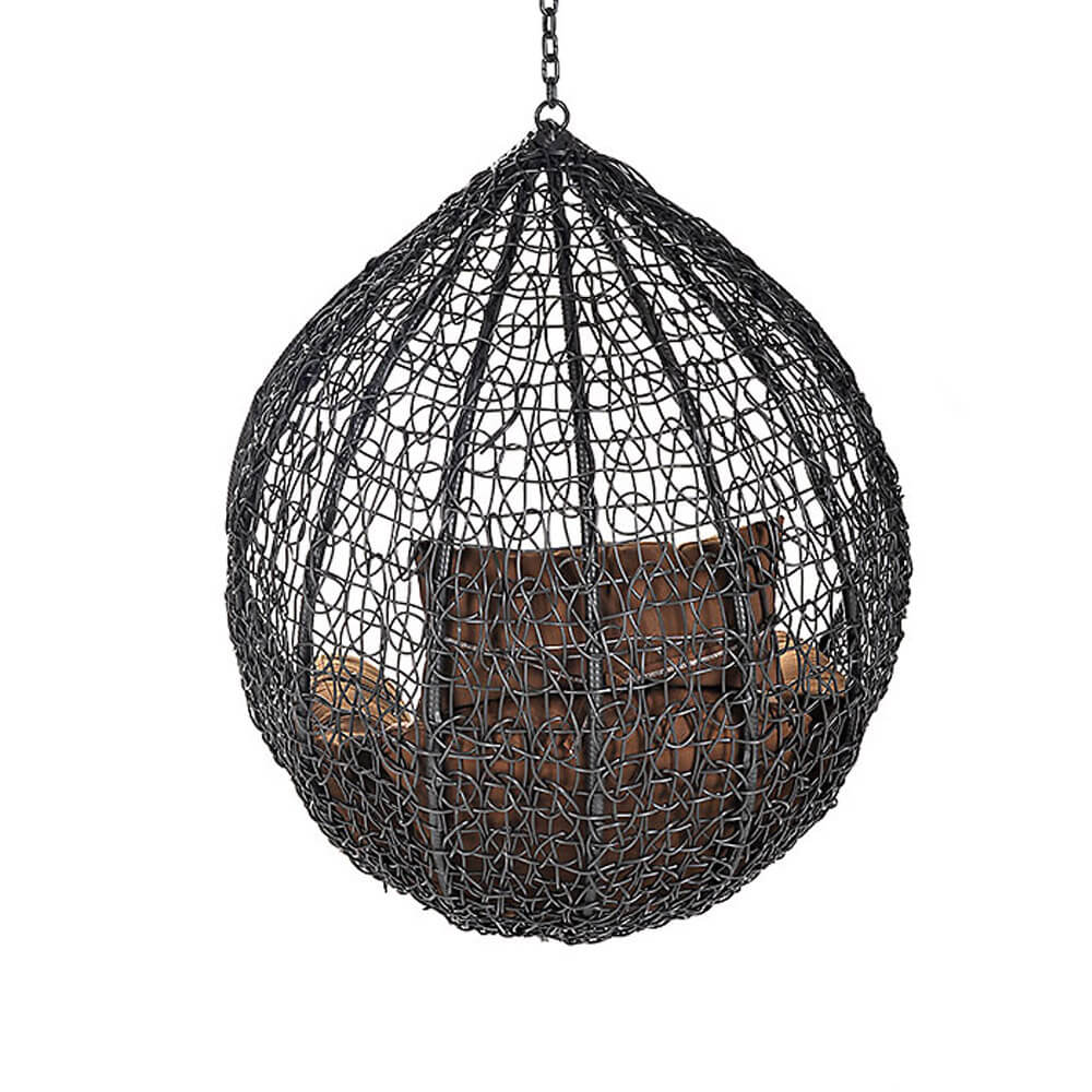 Home Deluxe Polyrattan Hängesessel CIELO Korb
