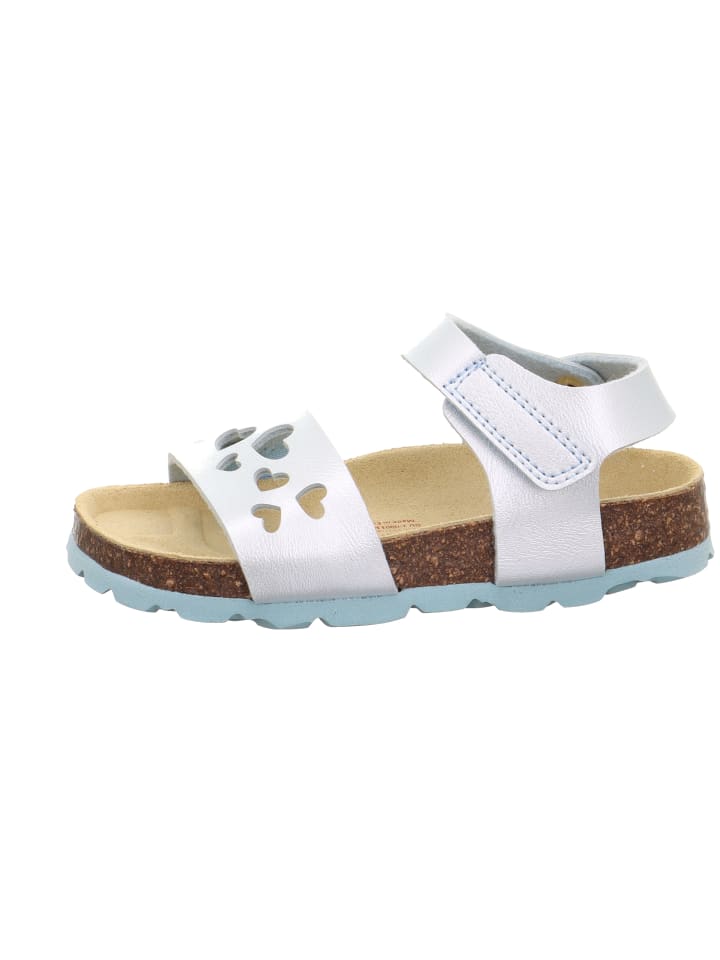 superfit Tieffußbett Sandale FUSSBETTPANTOFFEL in Hellblau günstig kaufen
