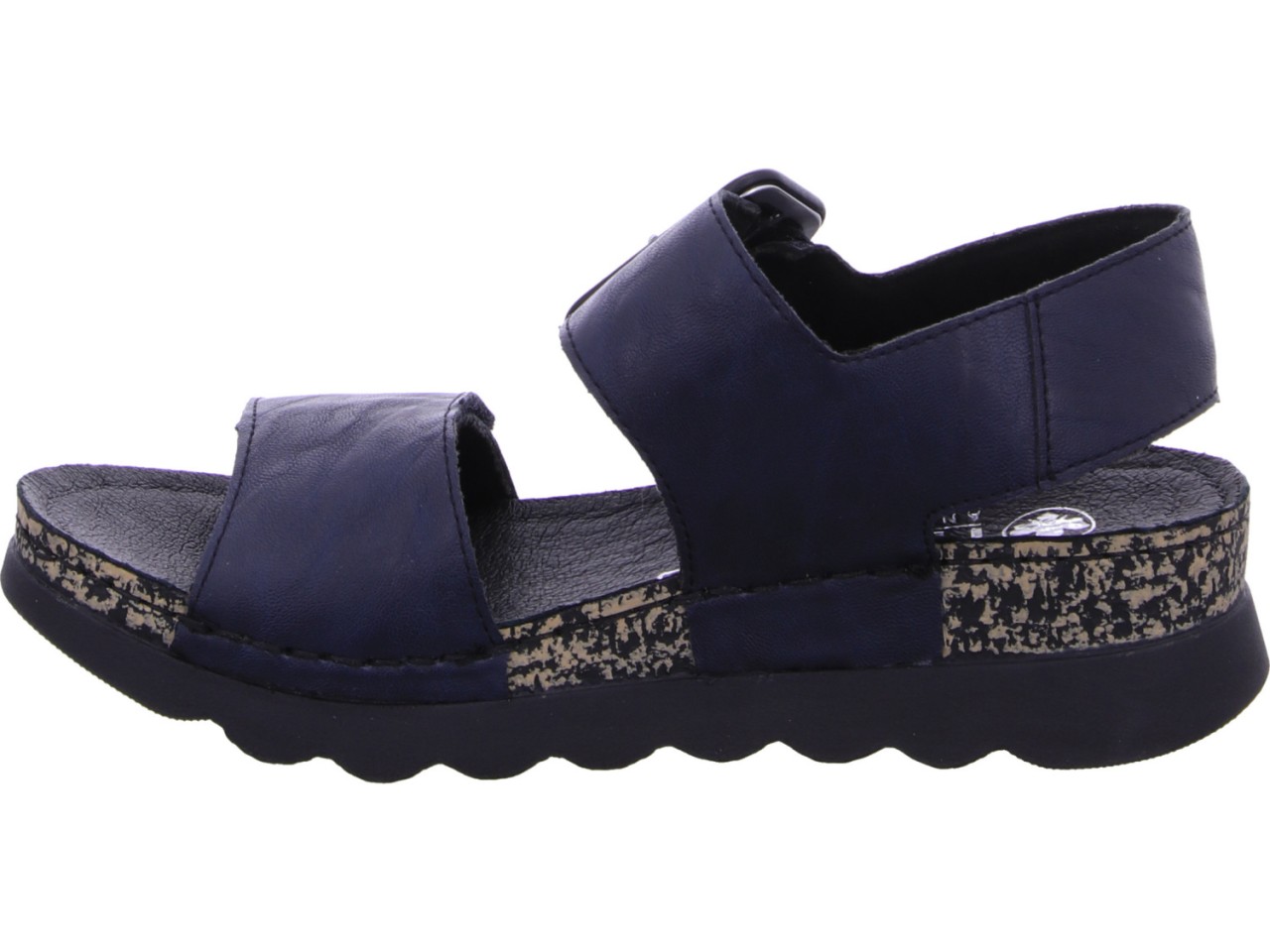 RIEKER Klassische Sandalen blau