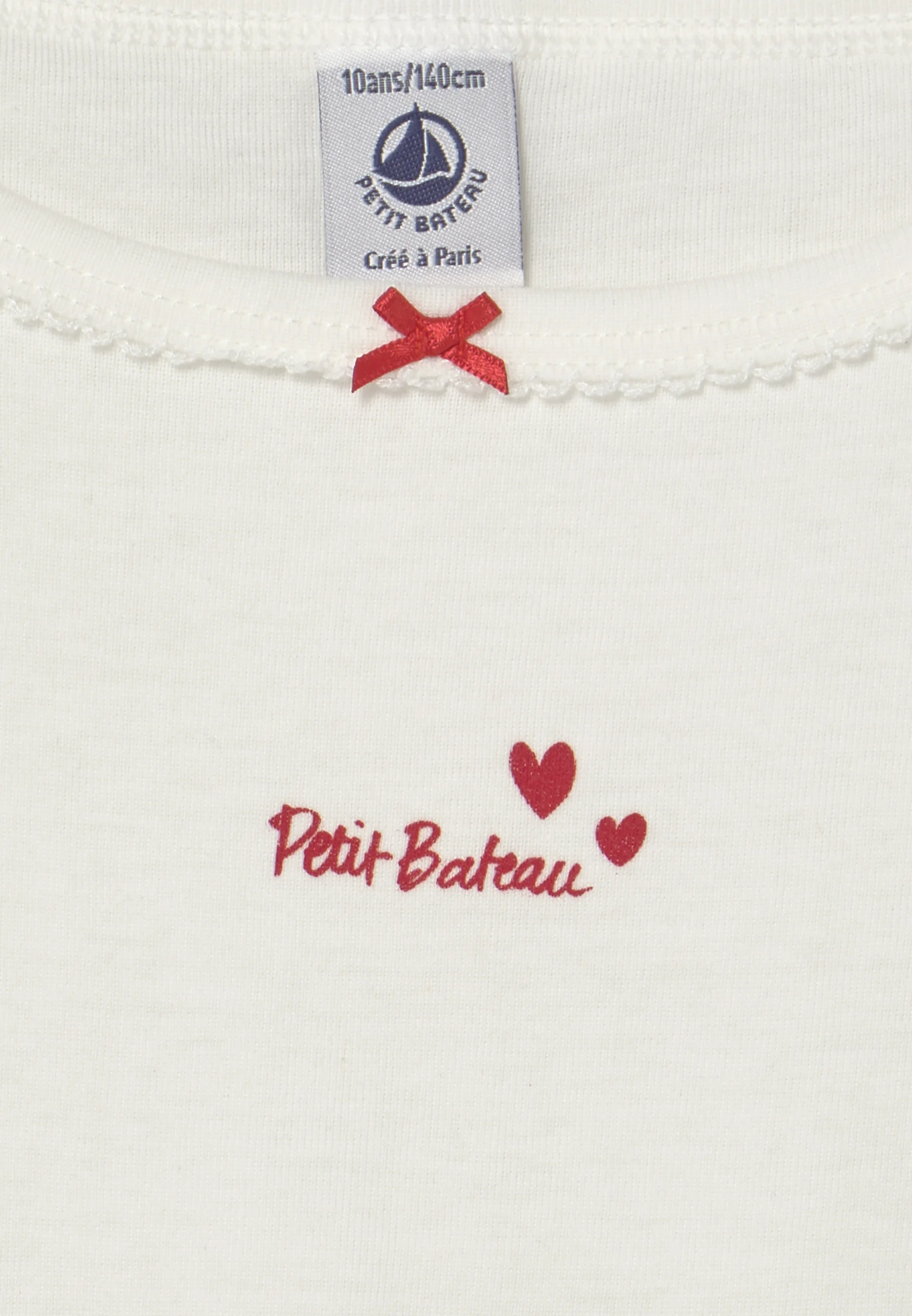 Petit Bateau HEART 2 PACK - Camiseta interior