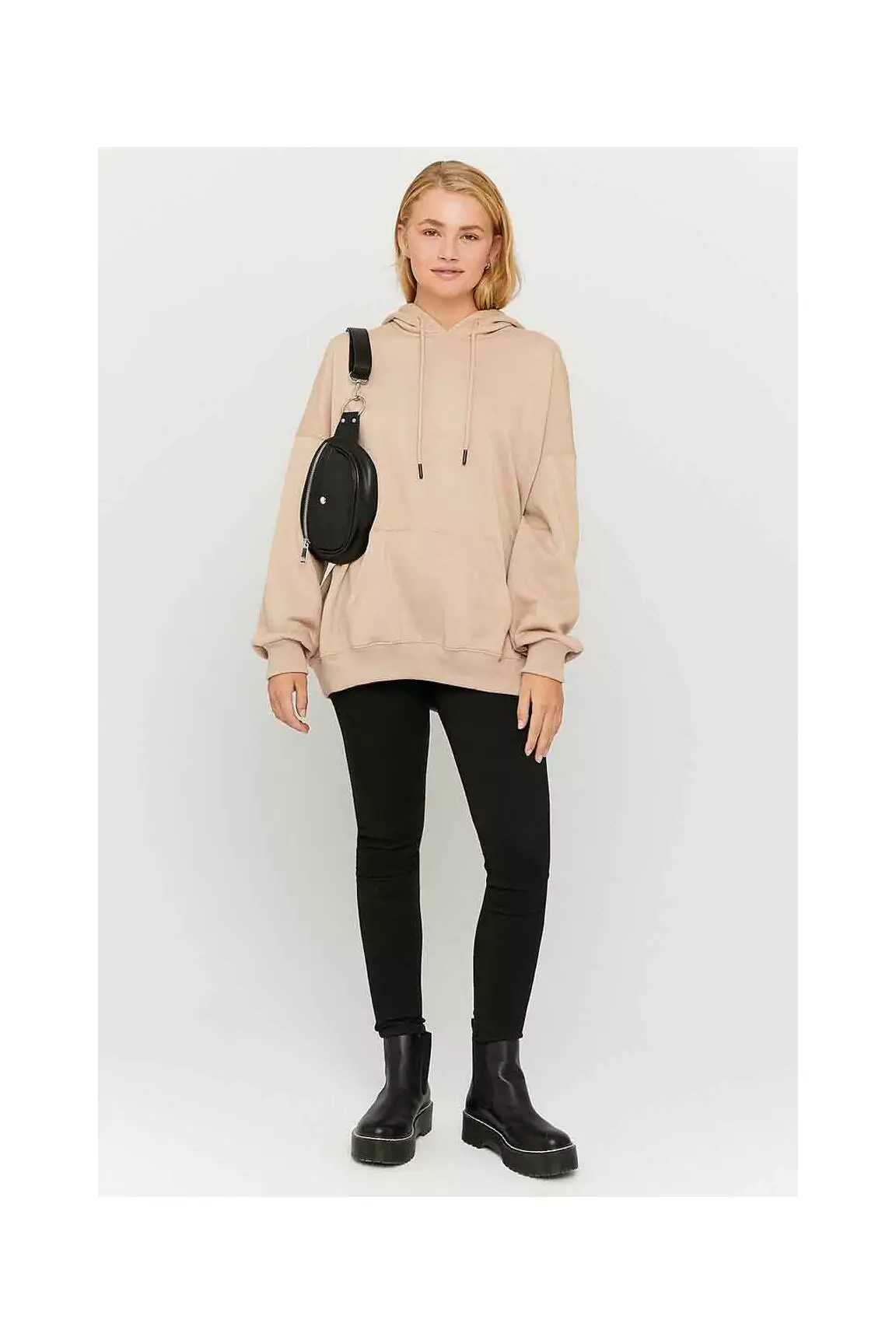 Tally Weijl Sweat Capuche Femme couleur beige