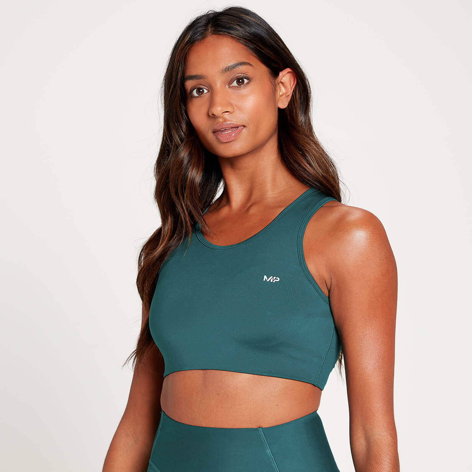 Brassière de sport découpée au laser MP Sculpt pour femmes – Pin