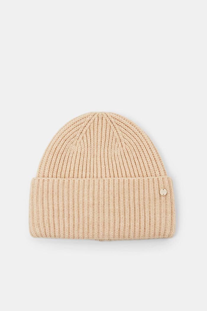 Rippstrick-Beanie