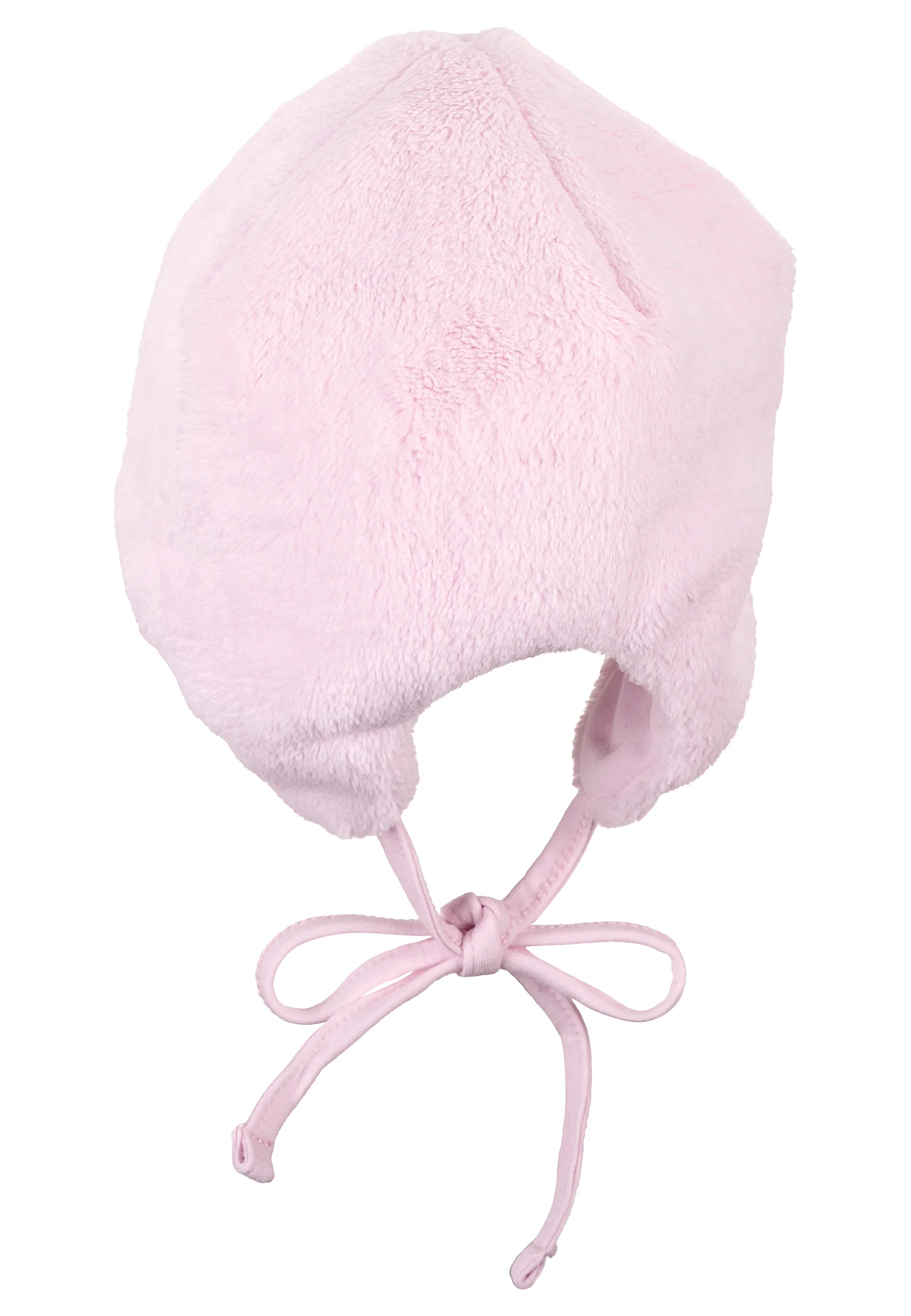 Mütze Erstlingsgröße in Hellgrau, Rosa oder Ecru