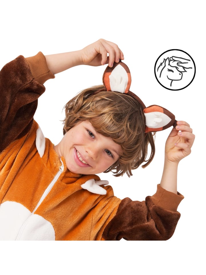 Corimori Onesie Kostüm in Orange günstig kaufen