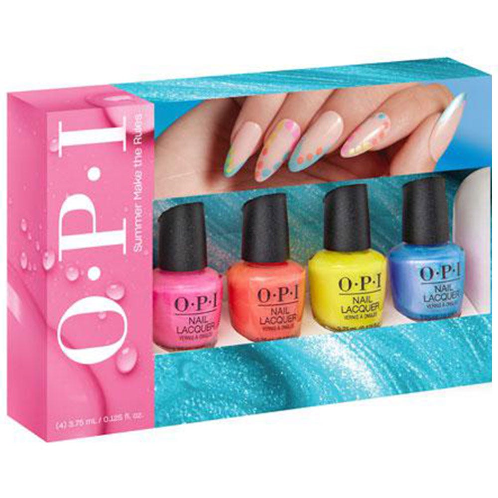 OPI Summer Nail Lacquer 4er Mini Pack