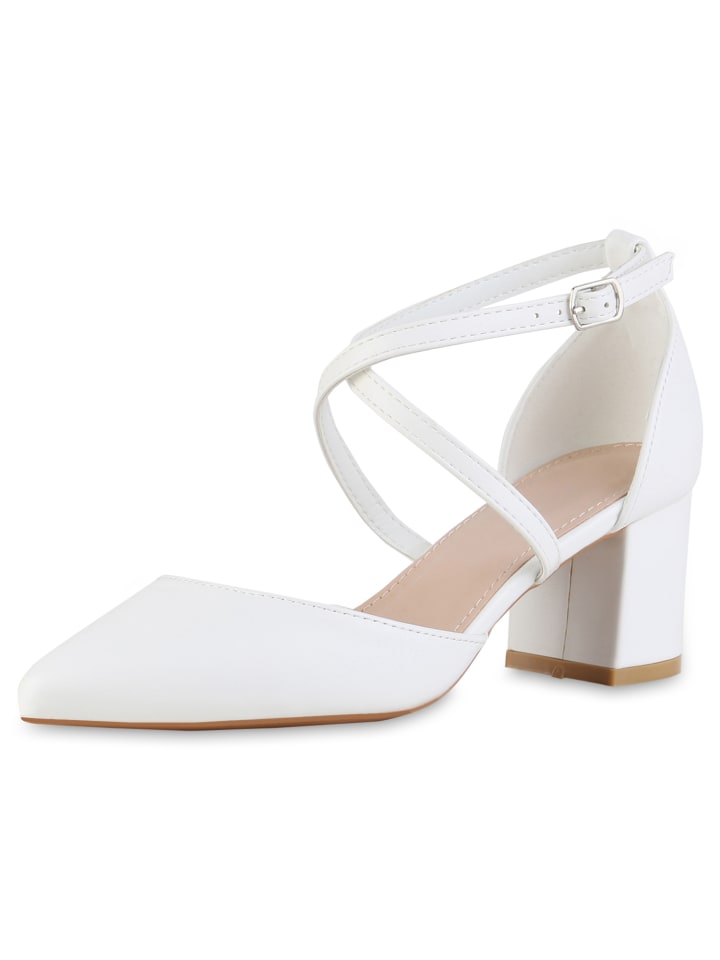 VAN HILL Spitze Pumps Bridget in Weiss günstig kaufen 37