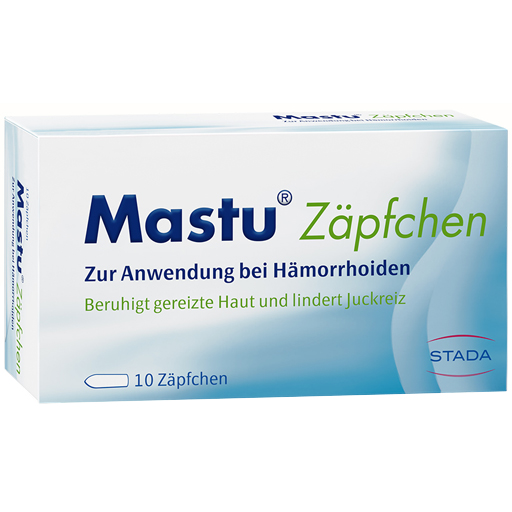 MASTU Zäpfchen Hämorrhoiden  10 St  Suppositorien