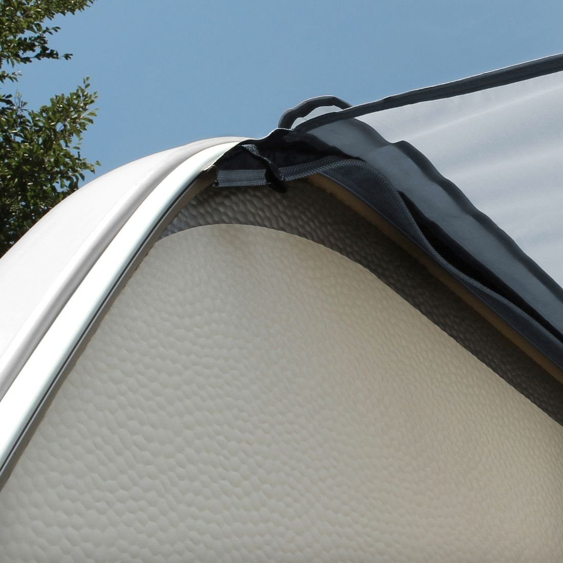yourGEAR Sonnensegel yourGEAR Wohnwagen Sonnensegel Caravan Tarp 4 x 2,4 m Sonnendach