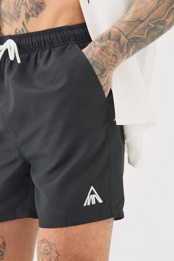Tall mittellange Badehose