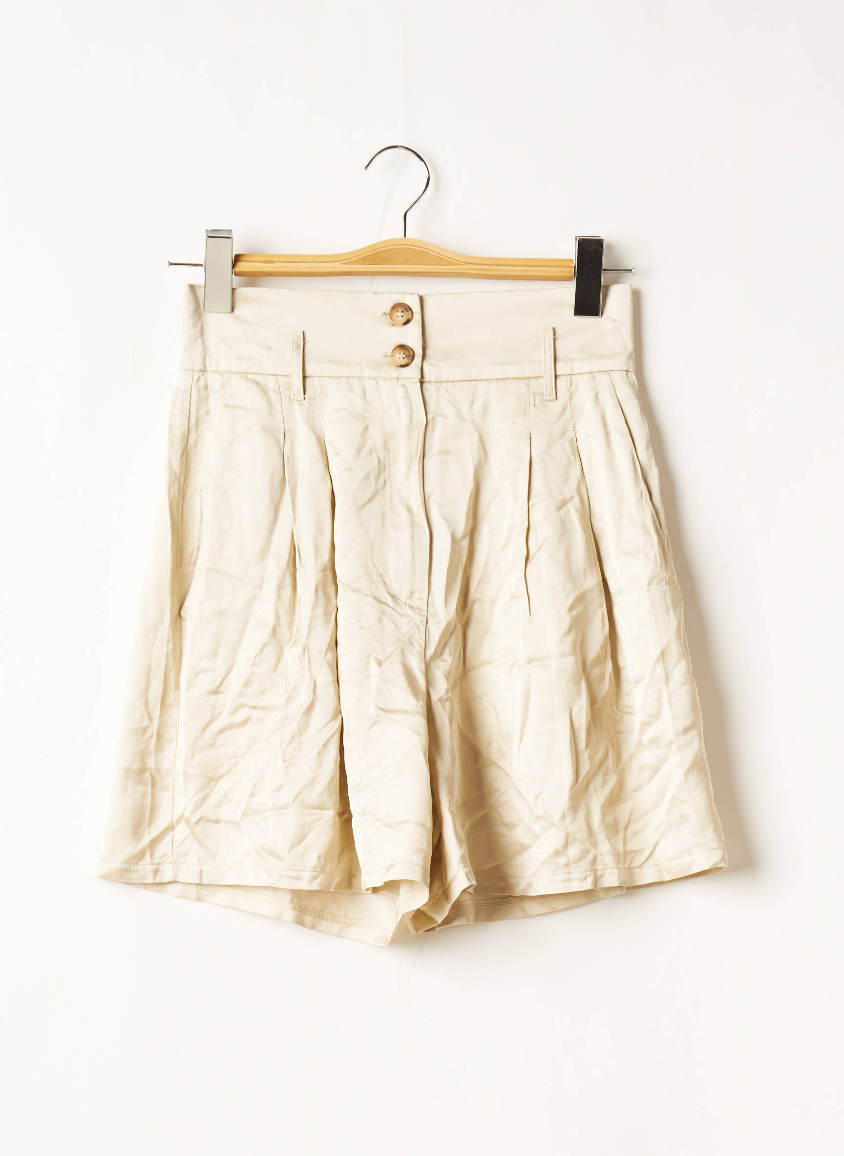 Black Label Shorts 1 Femme couleur beige