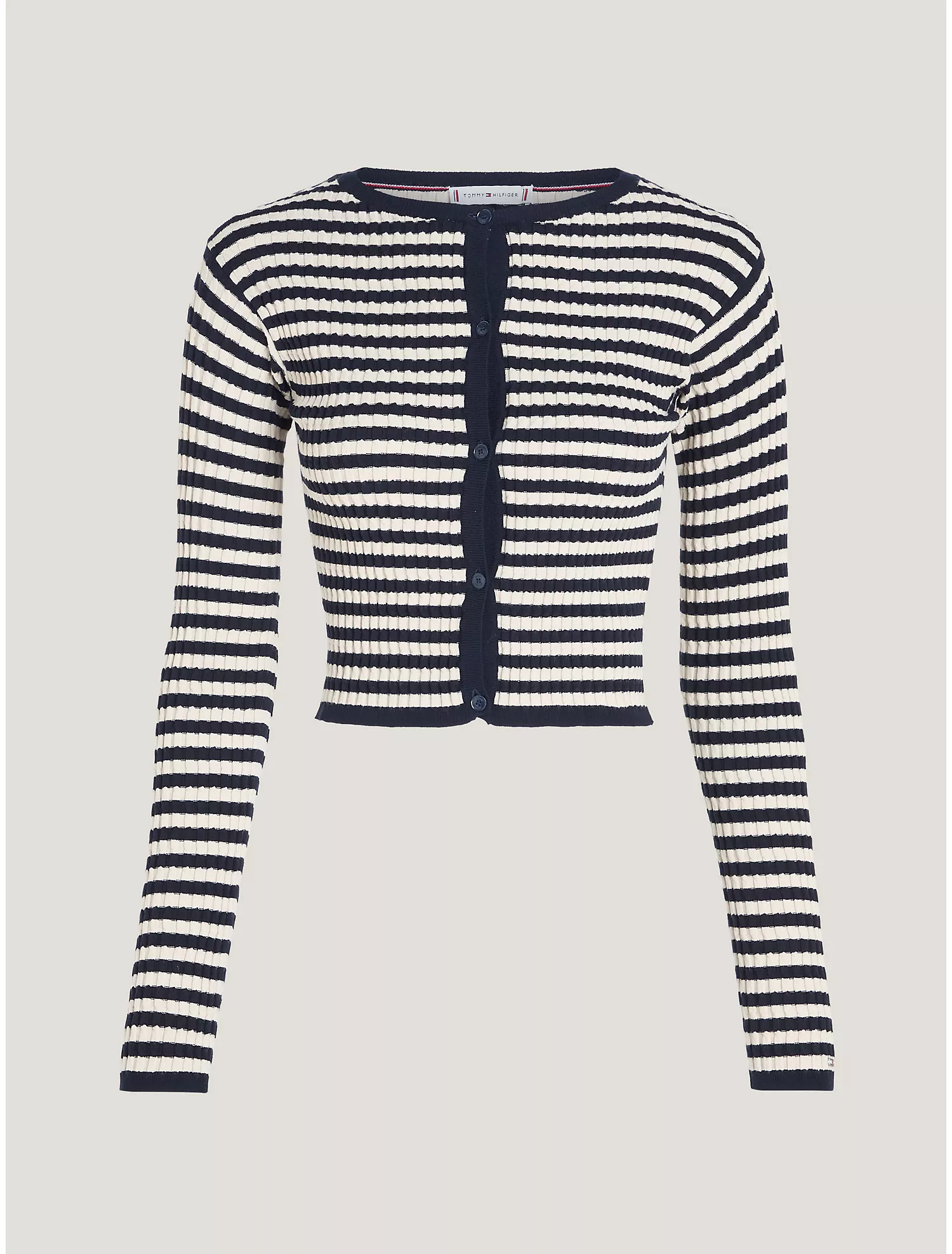 Cable Knit Cropped Sweater