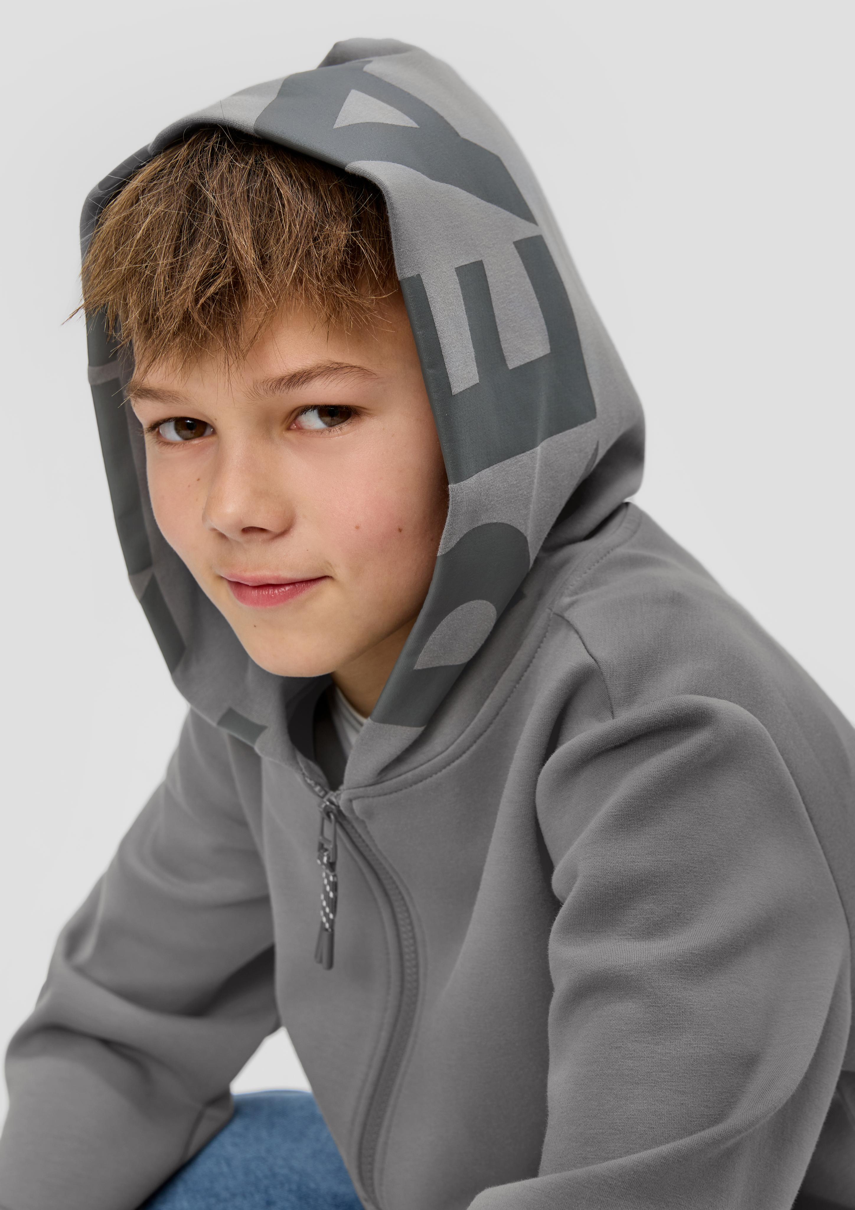 Sweatjacke mit Kapuze  2143086-9439