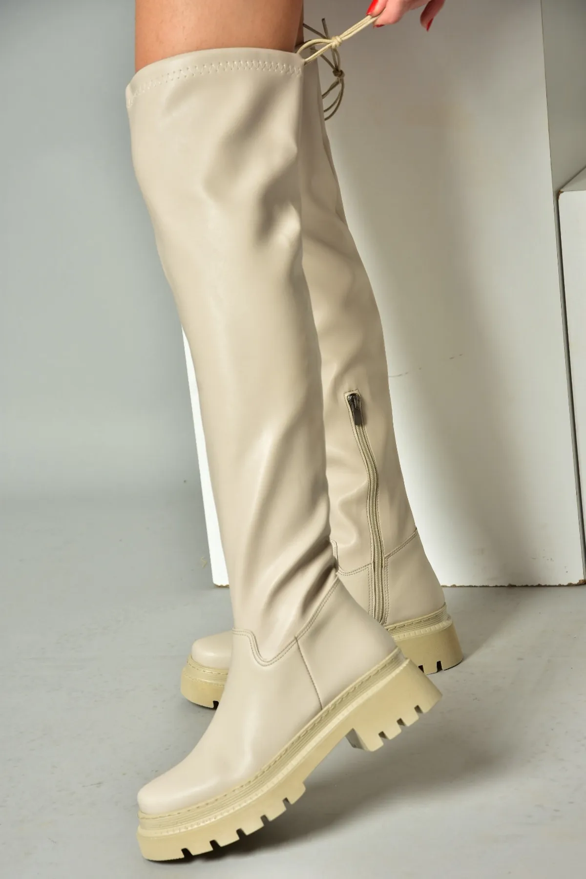 Fox Shoes  Hautdicke Sohlen-Laptop-Damenstiefel N404002009