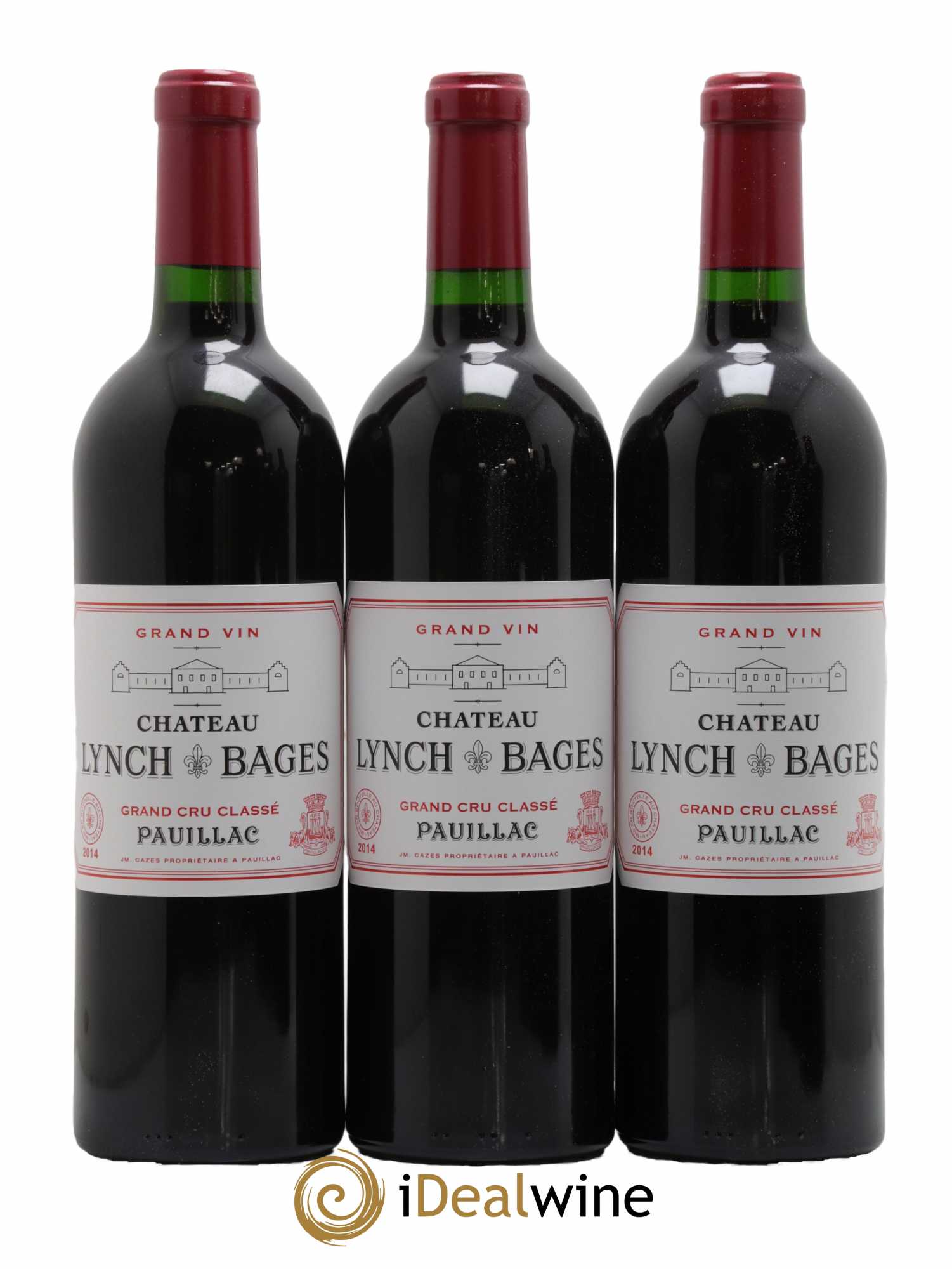 Château Lynch Bages 5ème Grand Cru Classé  2014 - Lot de 6 Bouteilles